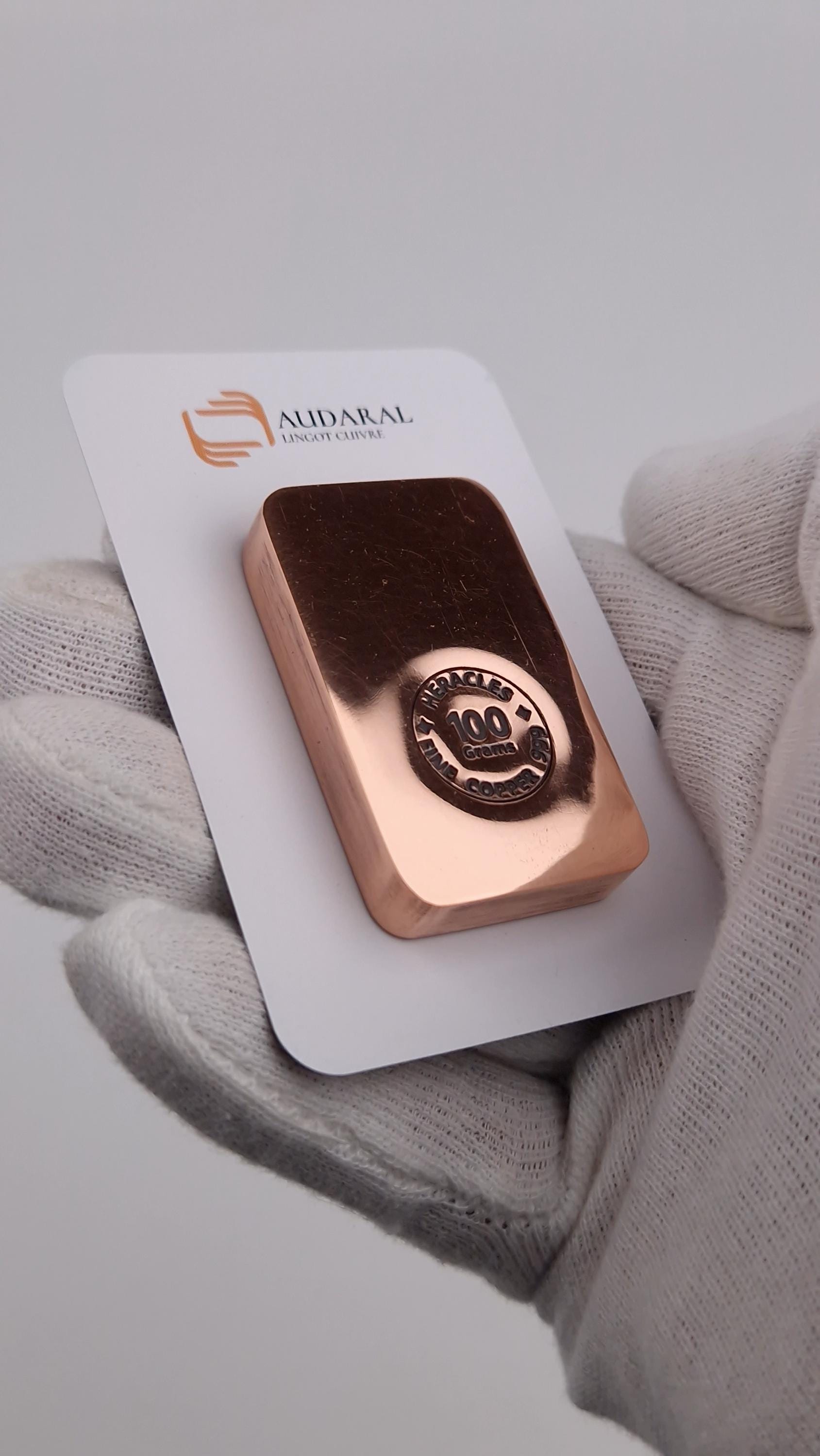 ドイツ製 純銅インゴット 100oz 約3,110g 純度999.9 100g銅インゴット純度999。打たれた - Etsy 日本