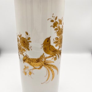 Kaisser Nosser Design - German Vintage Porcelain Vase - Melodie, with birds and flowers