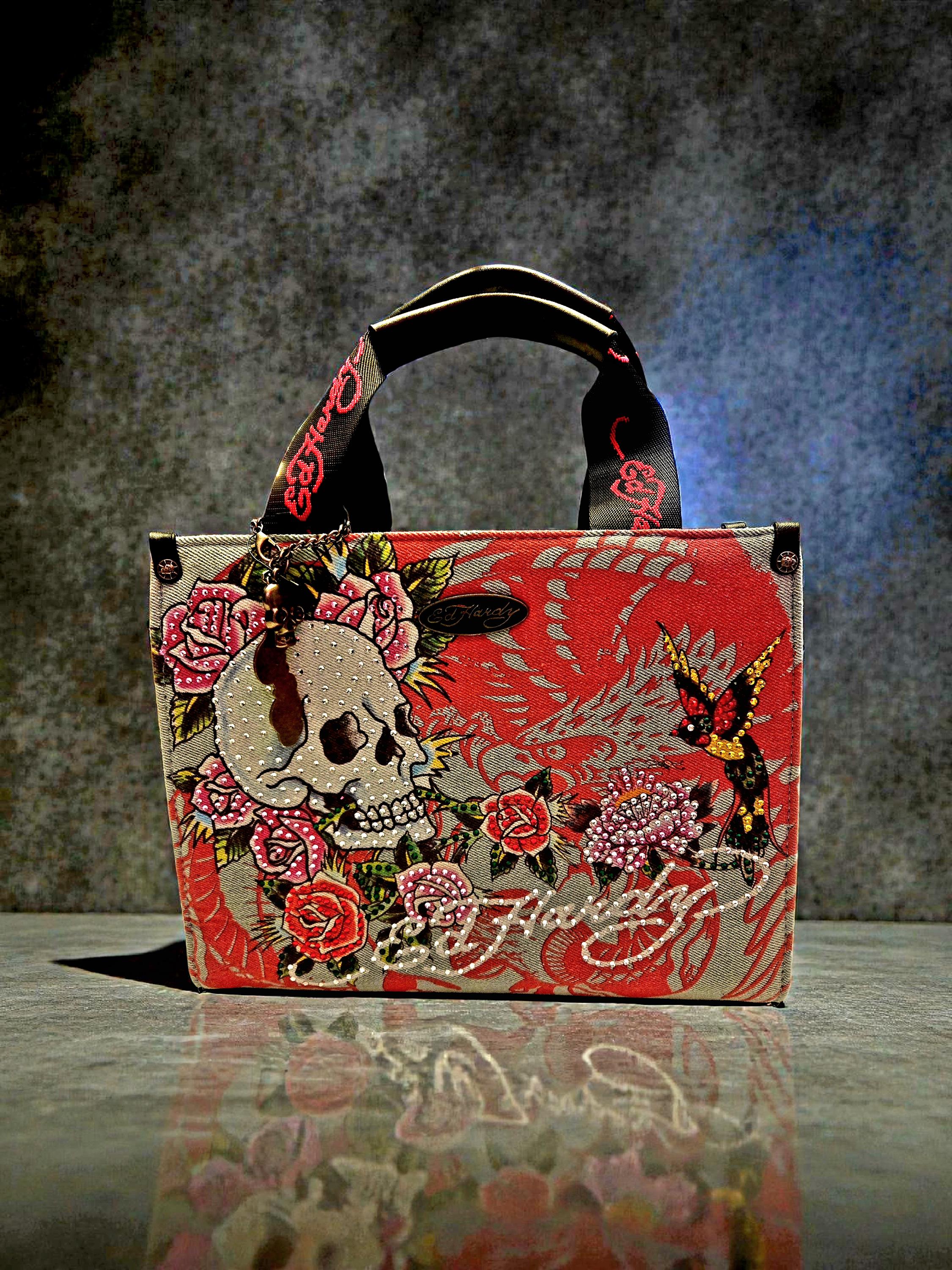 Ed Hardy Bag Tote Duffle - Etsy display picture 1
