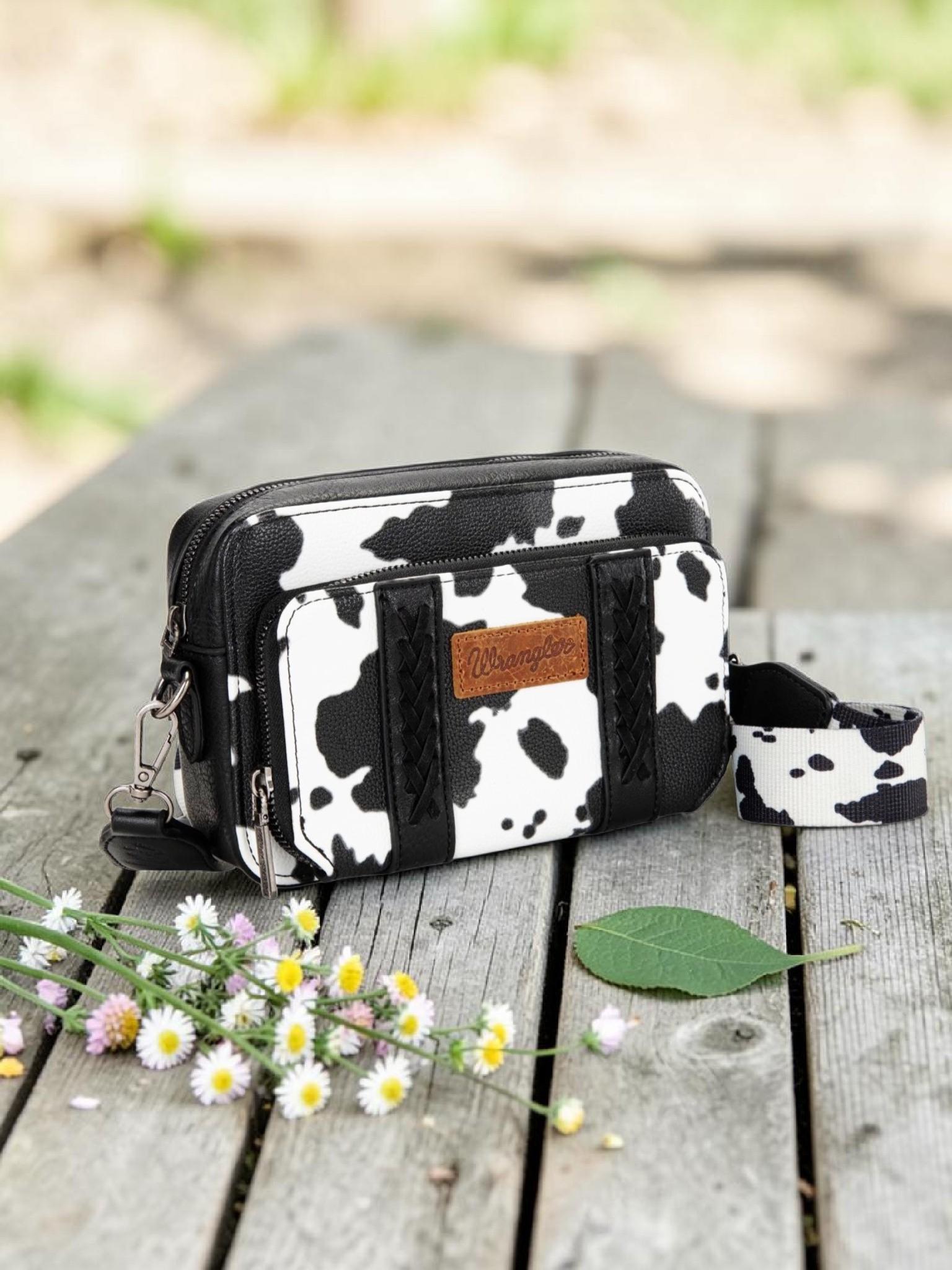 Cow print wrangler purse - Etsy 日本