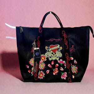 Ed hardy ドクロ型押しバッグ エドハーディ OTO GIRLS | Ed Hardy bag⋆˚꩜