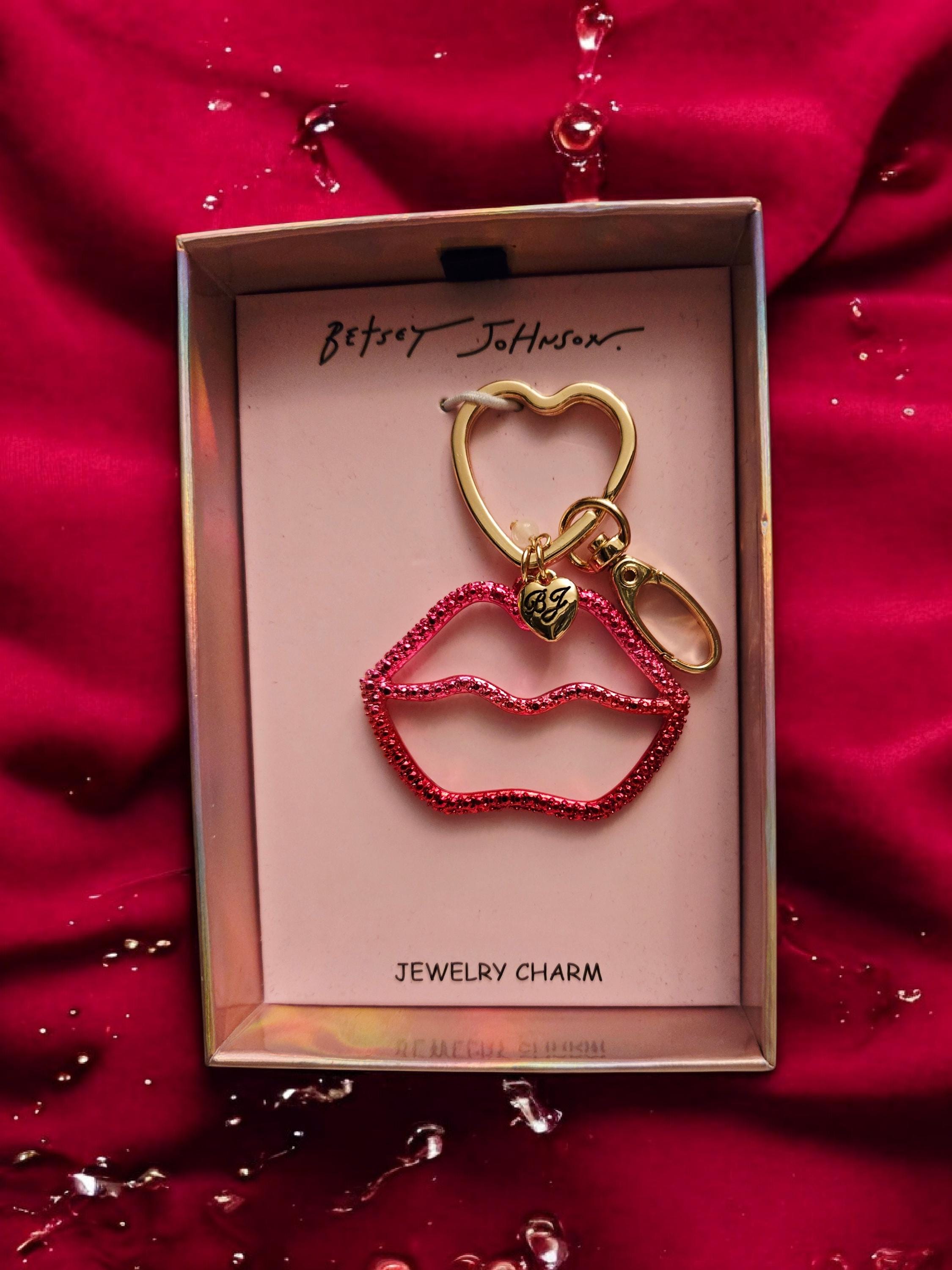 Collier Pendentif Sac à Main Vert Betsey Johnson - Neuf Avec étiquettes - Bijou Fantaisie