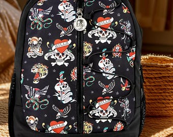 90~00s USA製　camouflage Rucksack y2k Vintage Adults Brand New Deadstock Y2K Camo Ed Hardy Backpack Bag