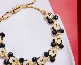Disney Mickey Mouse Repeating Bracelet.Officially Licensed Disney  New with Tags