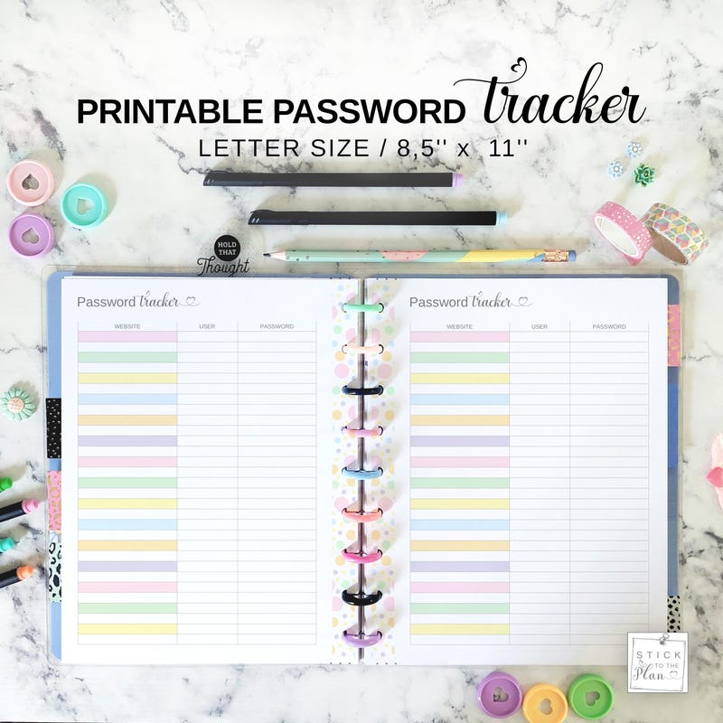 Password Notebook - Etsy