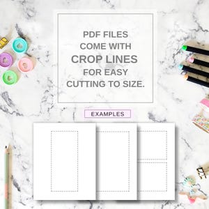 Lista de la compra imprimible para planificador de discos, compatible con Happy Planner Skinny Classic, media hoja, recambio para planificador de discos en tonos pastel imagen 5