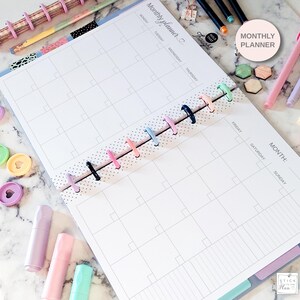 Printable Disc Planner Insert Bundle Fit Happy Planner Classic and Mini ...