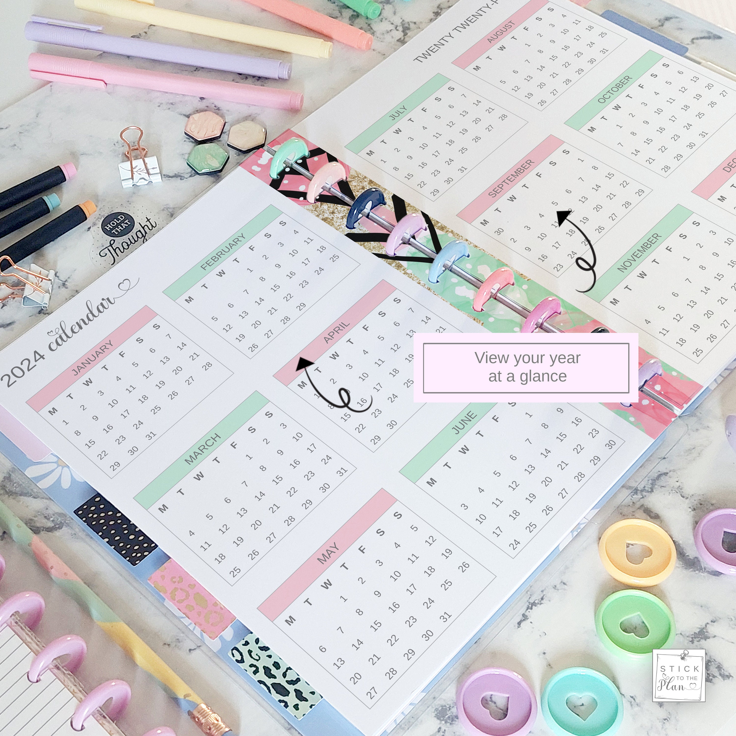 Classic Happy Planner Inserts Set