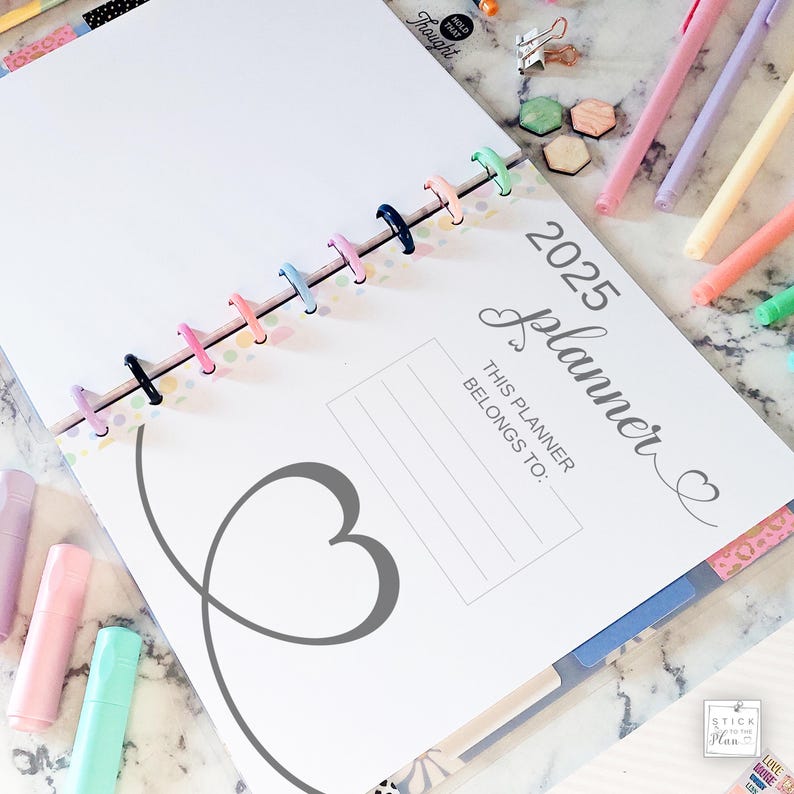 This Planner Belongs to Printable Happy Planner Classic Insert, Mini HP ...