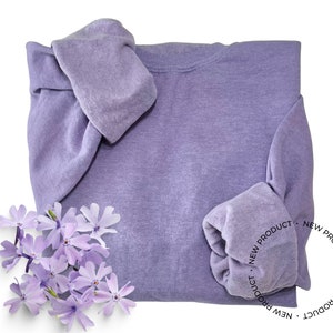 Vintage Sweatshirt Blanks Custom Dyed Purple Grape, Mother’s Day Gift, Regular and Plus Size 2XL-5XL Sweatshirt Unisex, Sweatshirt Women