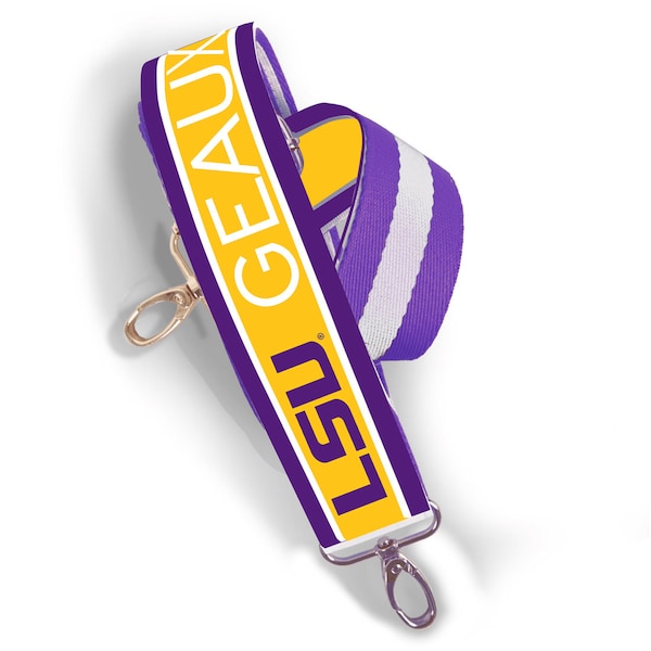 Lsu Clear Bag Strap Etsy