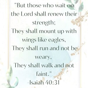 Isaiah 40:31 Downloadable Print
