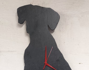 Dog Watch Rhodesian Ridgeback / Labrador made of slate