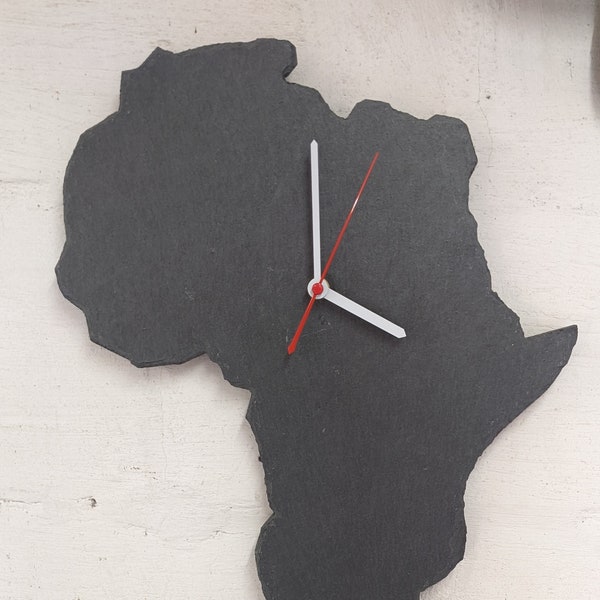 Schiefer Uhr Afrika