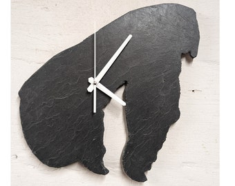 Slate clock on the island of Poel