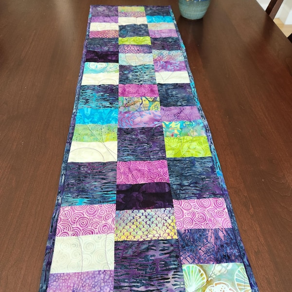 Sea Glass Table Runner
