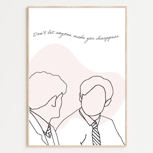 Impresión inspirada en Heartstopper, arte gay, pareja gay, póster con impresión gay, regalos de Heartstopper, merchandising de Heartstopper, LGBTQ+ / Nick & Charlie (tamaño A3, A4, A5)