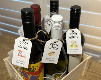 Etiquetas de vino personalizadas de compromiso DIGITAL, etiquetas de vino, regalo de futura novia, regalo de compromiso, planificación de bodas, hitos de planificación de bodas