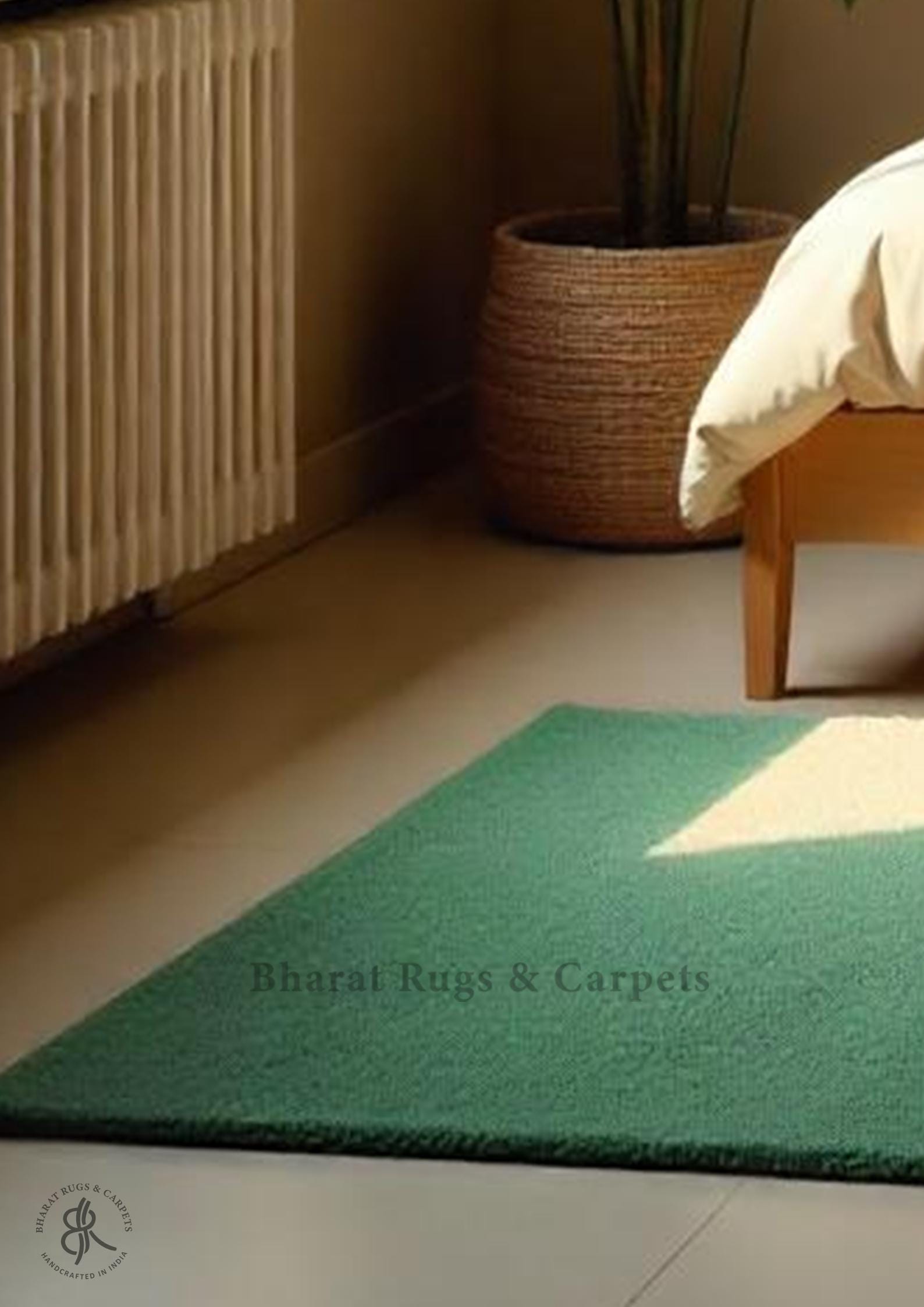 Decent Simple Design Rug Minimal Color Light Shade Carpet Premium ...