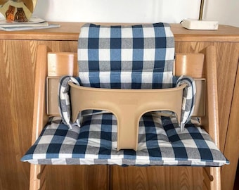 Waterproof Highchair Cushion Set - Wipe Clean, compatible with Stokke Tripp Trapp highchair