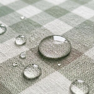 Waterproof Vichy Gingham Cushion Set for Stokke Tripp Trapp High Chair image 2