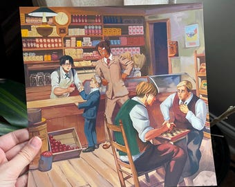 Levi’s Tea Shop print AoT