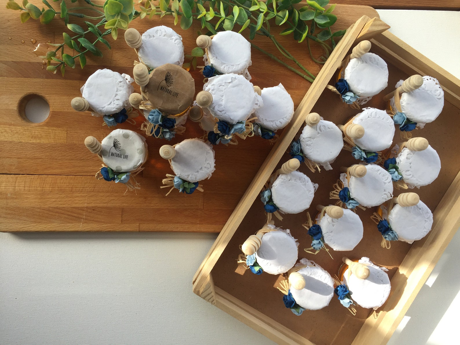 Small Honey Jar Baby Shower Favors Christening Candy Etsy