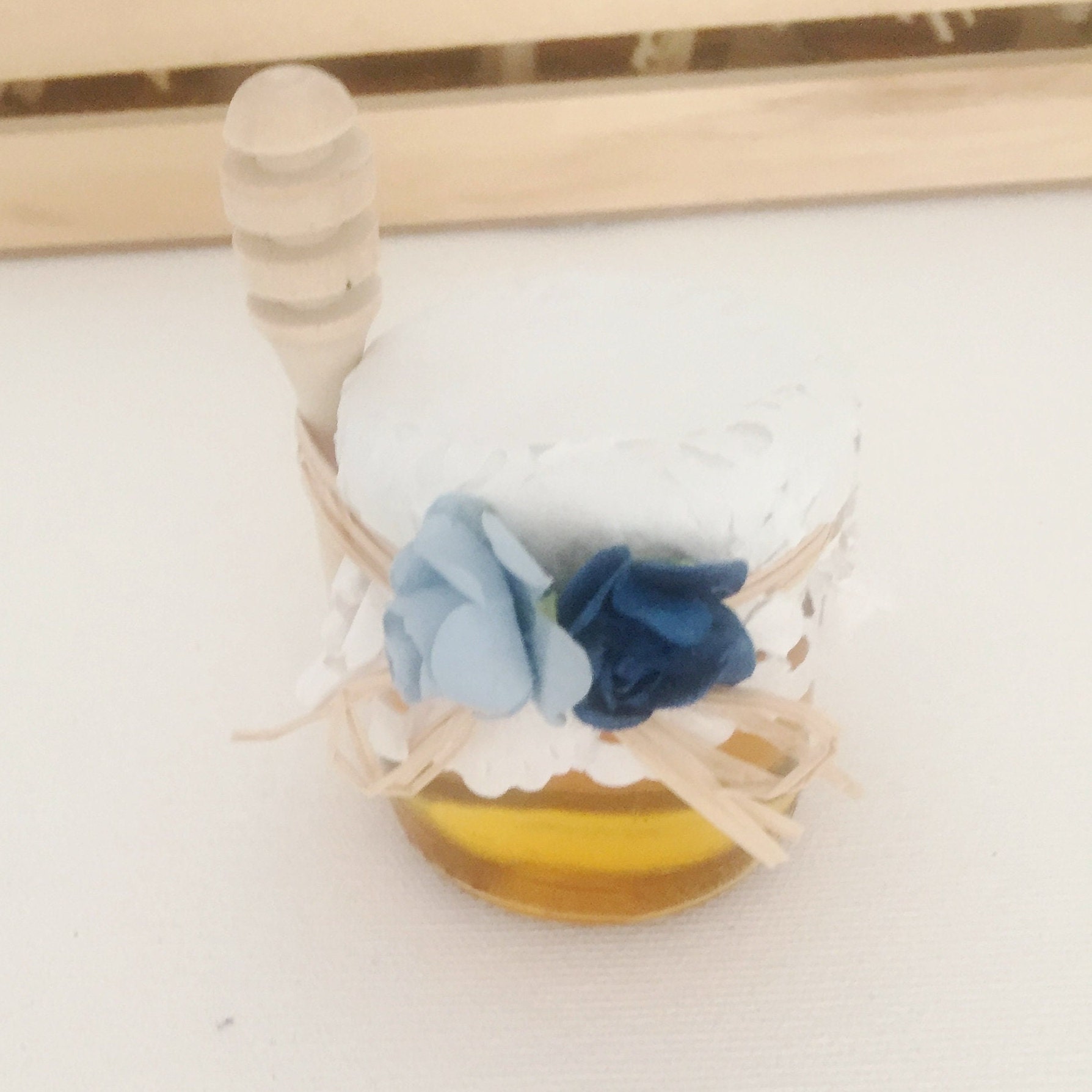 Small Honey Jar Baby Shower Favors, Christening Candy, Baby