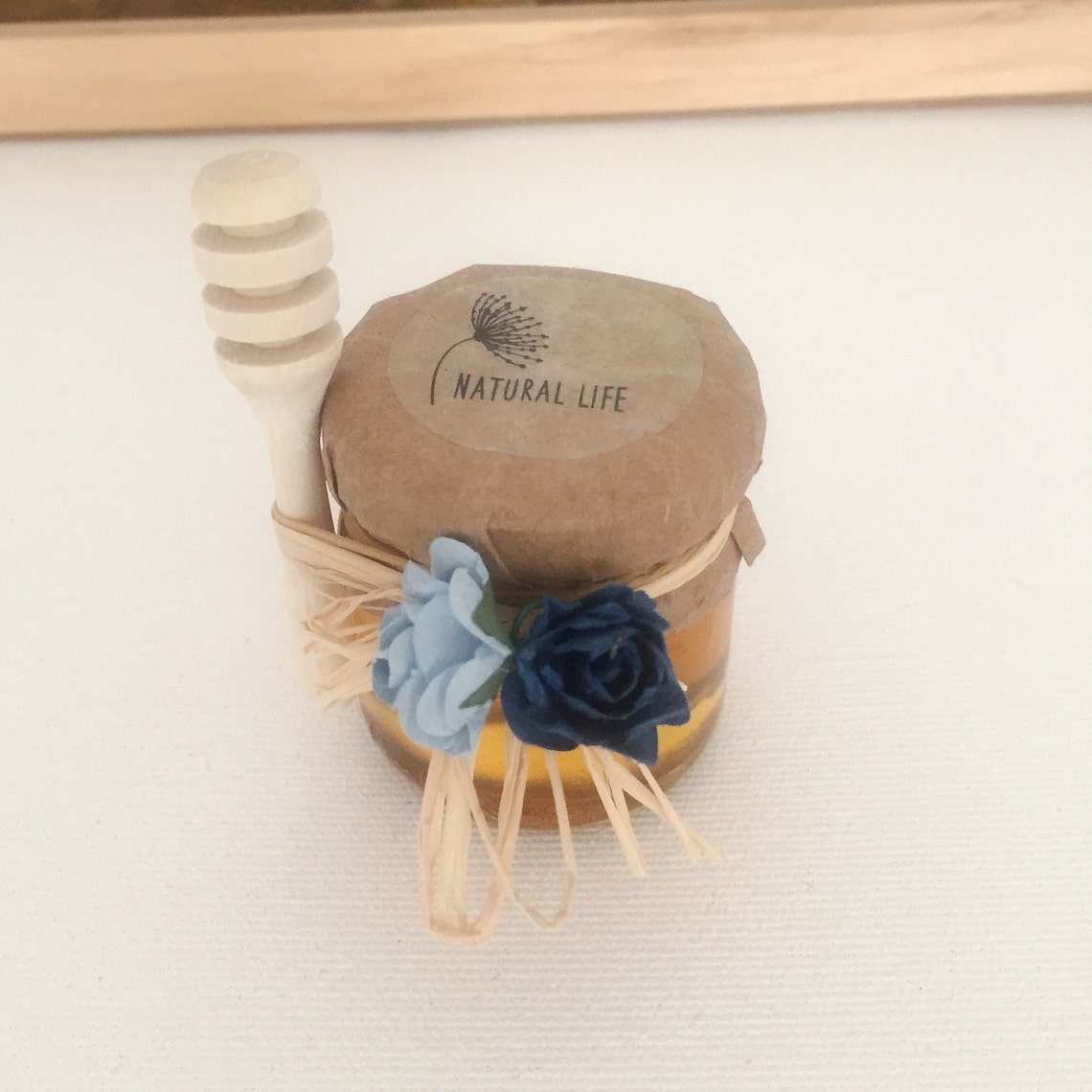 Small Honey Jar Baby Shower Favors, Christening Candy, Baby