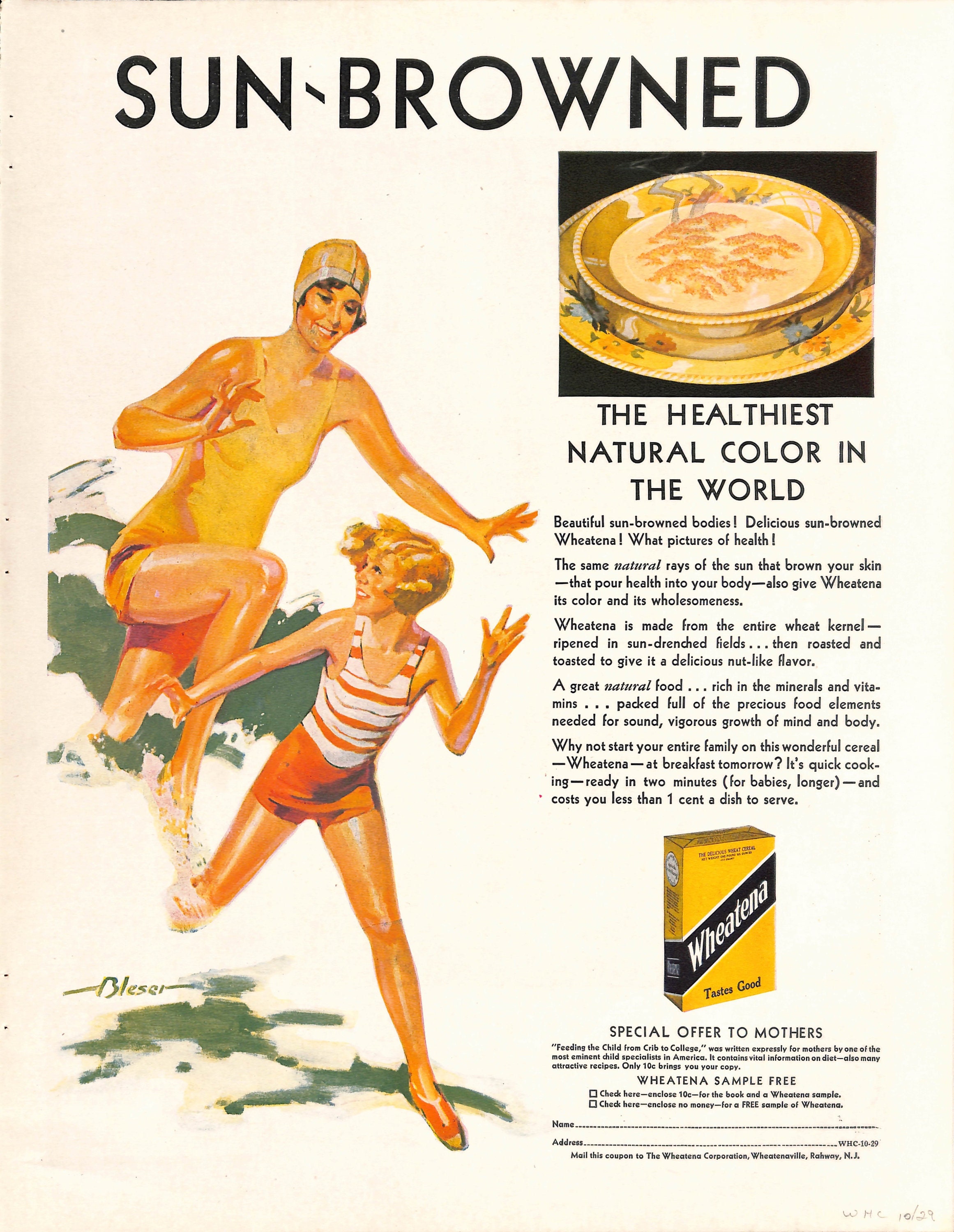 Vintage Cereal Ad