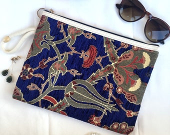 Übergroße Kupplung, Handgemachte Armband, Kupplung Stoff, Umschlag