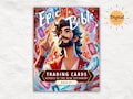100 Printable Bible Trading Cards | New Testament Character Collection | Christian Sunday School Teaching Aid and Reward | Bag Tags | Gospel