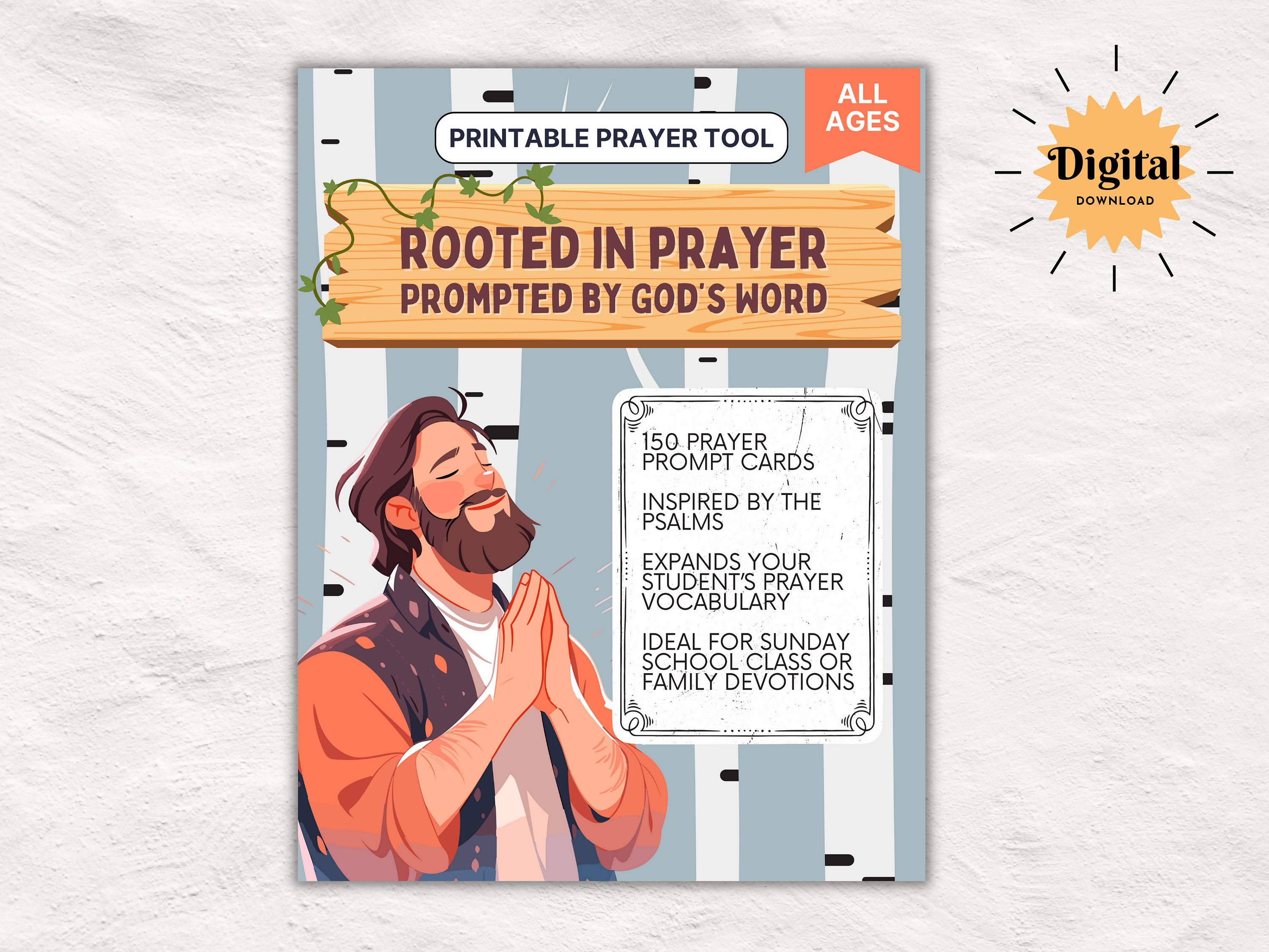 Prayer Tools.pdf Prayer Tree: Christian Prayer Prompt Cards Inspired by Psalms ...