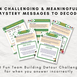 Bible Study Escape Room Game | John 20 | Resurrection | Easter Escape Room Printable Kit for Teens & Adults | Youth Group Game image 4