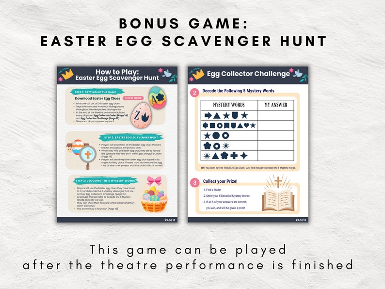 Easter Play | All-in-one Skit Kit for Children and Teens | Editable ...