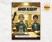 Armor Academy Christian Classroom Game Bundle | Armor of God Reward System | 324 Trading Cards + 324 Mini Games | VBS & Sunday School Game