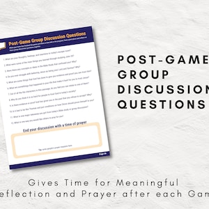 Bible Study Escape Room Game | John 20 | Resurrection | Easter Escape Room Printable Kit for Teens & Adults | Youth Group Game image 8