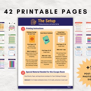 Bible Study Escape Room Game | John 20 | Resurrection | Easter Escape Room Printable Kit for Teens & Adults | Youth Group Game image 2