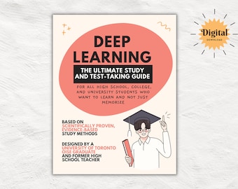 Ultimate Exam Prep Kit | Student Planner Printable | Study and Test-Taking Guide for College, University, High School, Homeschool Students