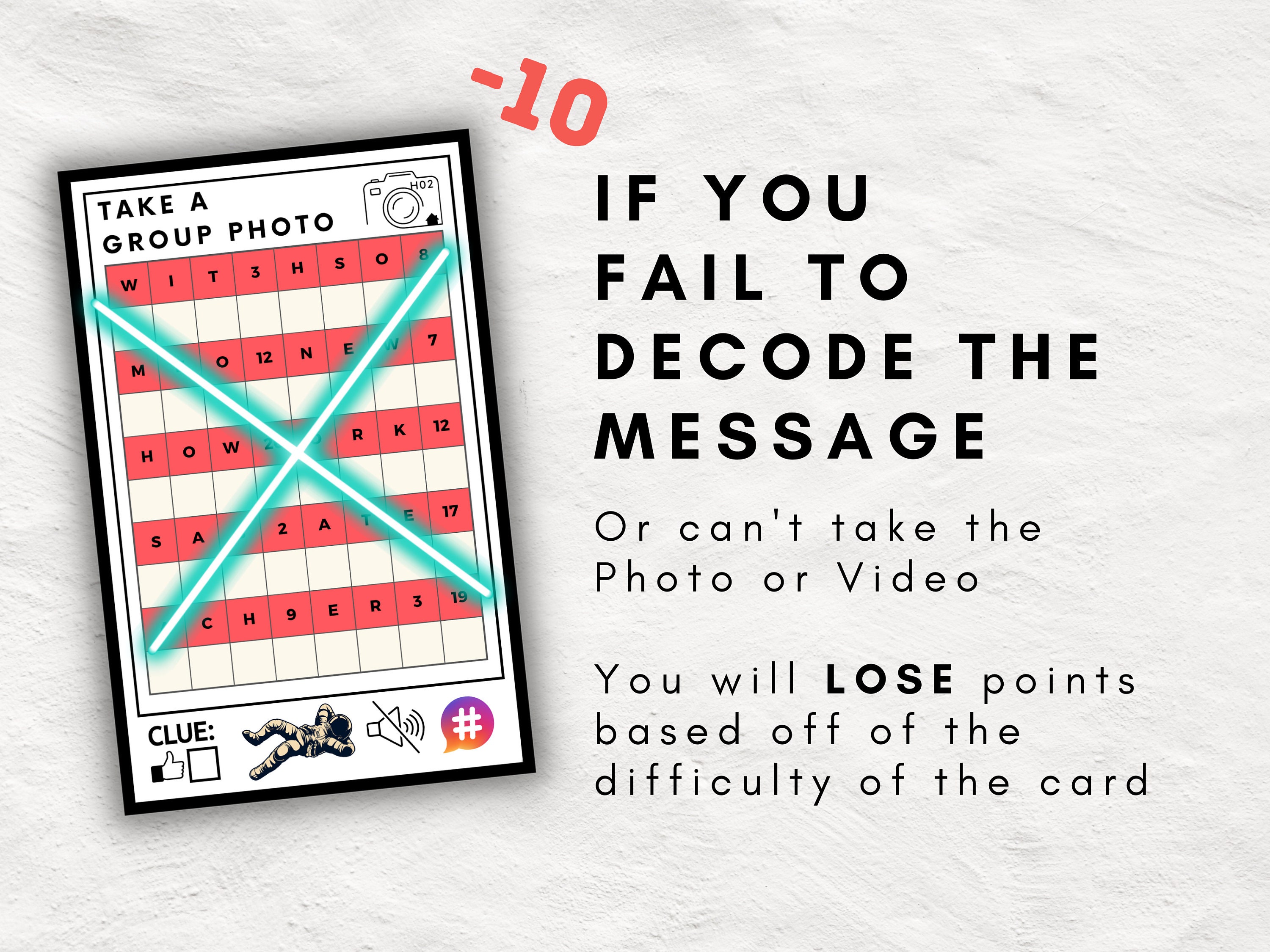 Snap Judgement Epic Photo Scavenger Hunt Ultimate Team Building Game for Children, Teens, and