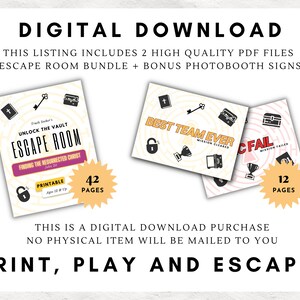 Bible Study Escape Room Game | John 20 | Resurrection | Easter Escape Room Printable Kit for Teens & Adults | Youth Group Game image 11