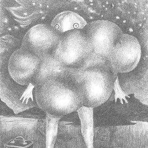 Dessin original de nuages