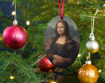 Mona Lisa Ornament and Magnet