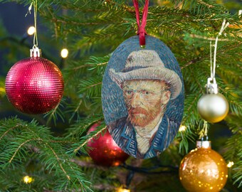 Vincent van Gogh's Self-Portrait Ornament