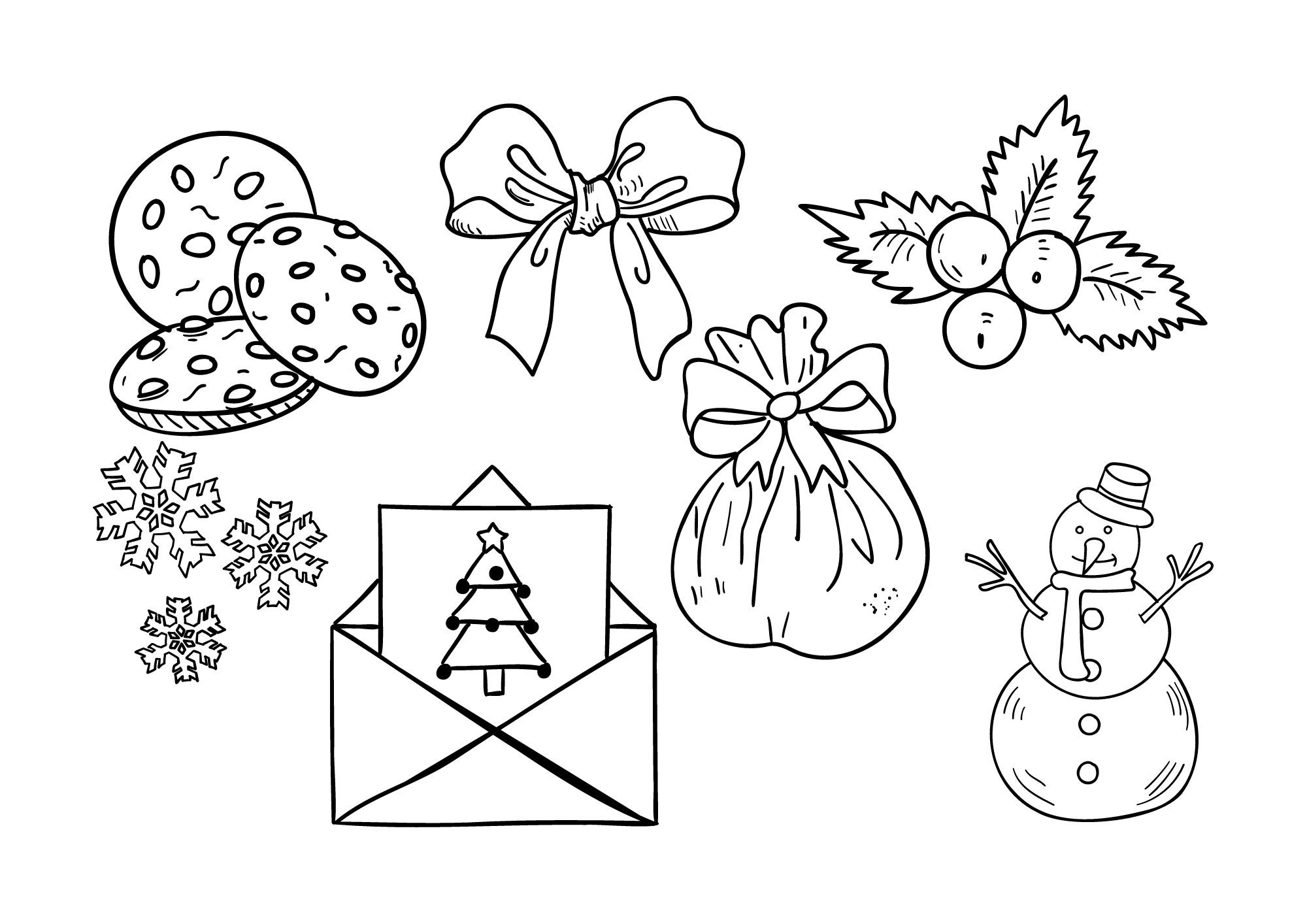 Christmas Coloring Book kids/adults - Etsy