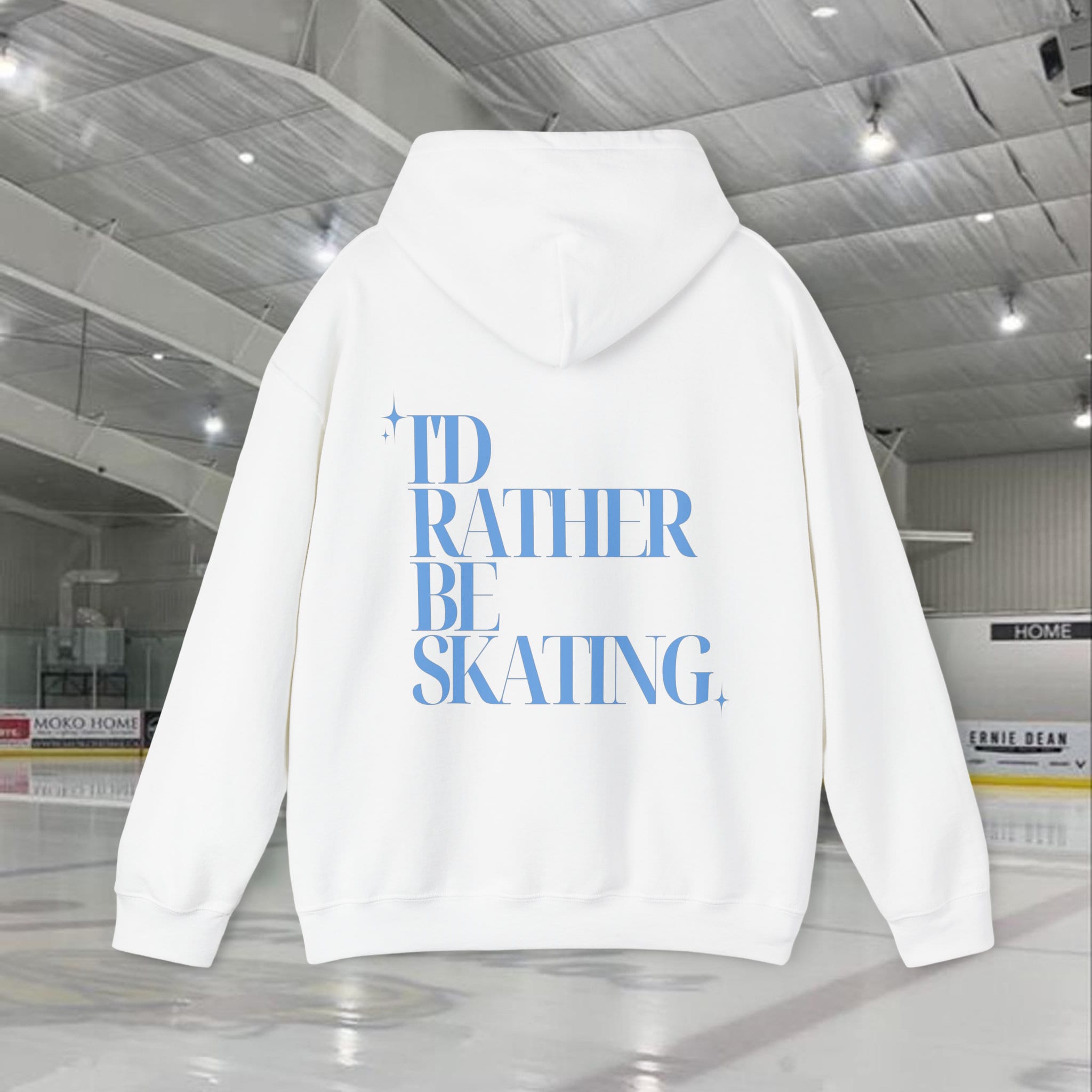 Custom Figure Skating Hoodie, Ice Skating Sweatshirt, Women's Figure
