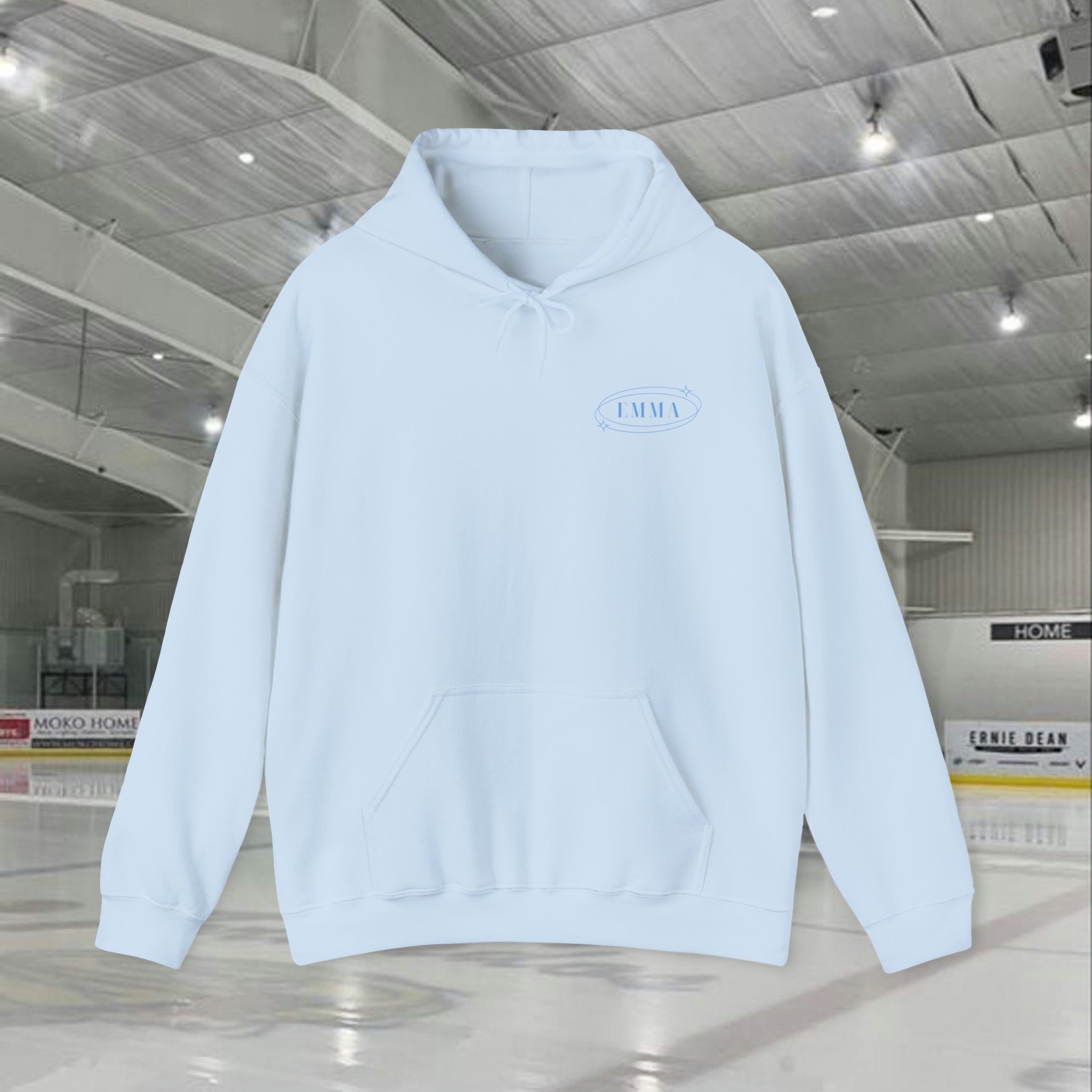 Custom Figure Skating Hoodie, Ice Skating Sweatshirt, Women's Figure