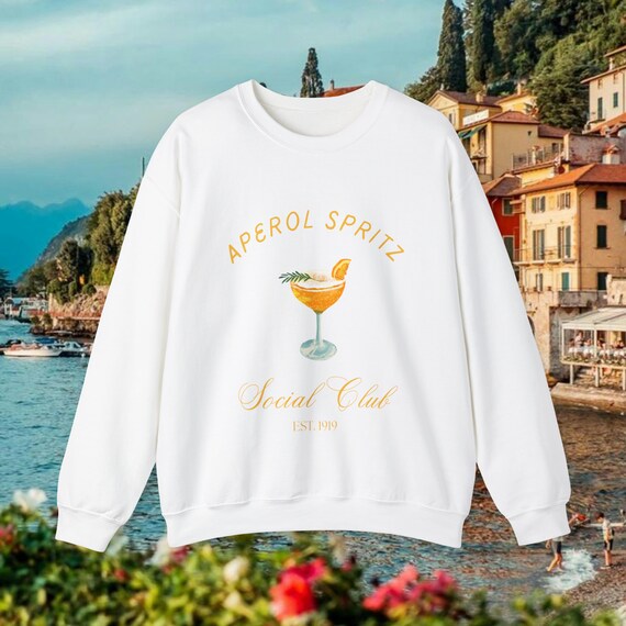 Aperol Spritz Social Club Sweatshirt Aperol Spritz Shirt Gift