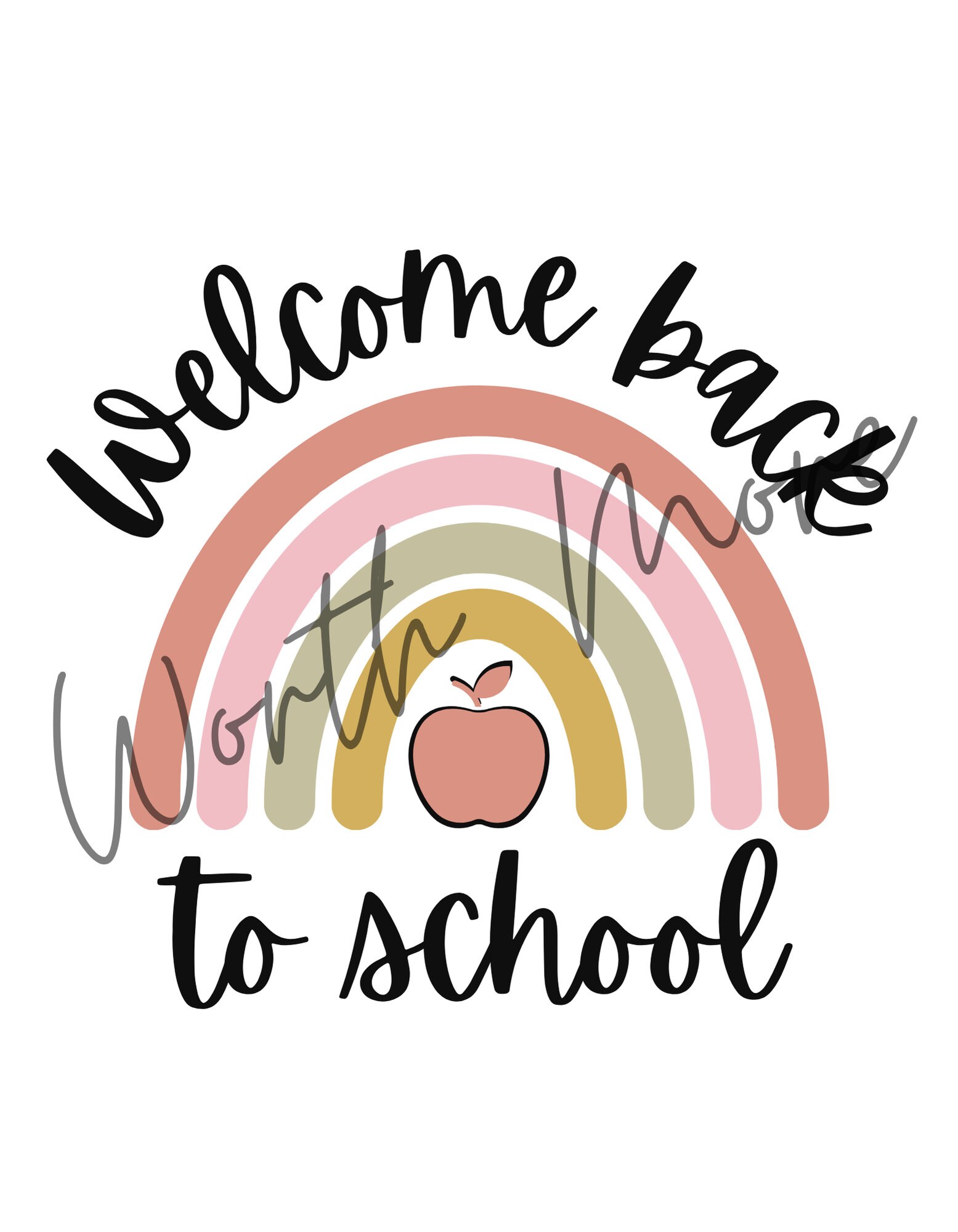 Welcome Back to School, PNG - Etsy