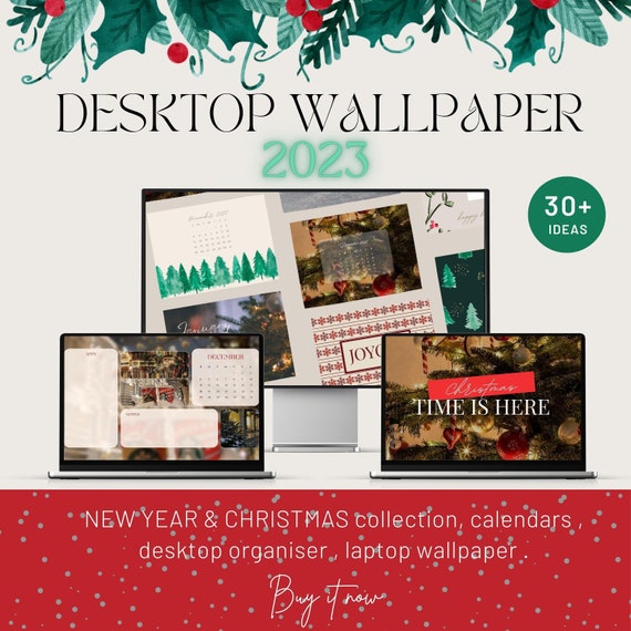 Christmas & New Year Wallpaper Collection Laptop Wallpaper - Etsy Christmas & New Year Wallpaper Collection Laptop Wallpaper - Etsy